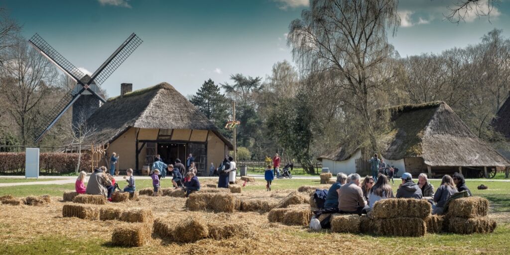 Chill out with a beer in open fresh air - Bokrijk