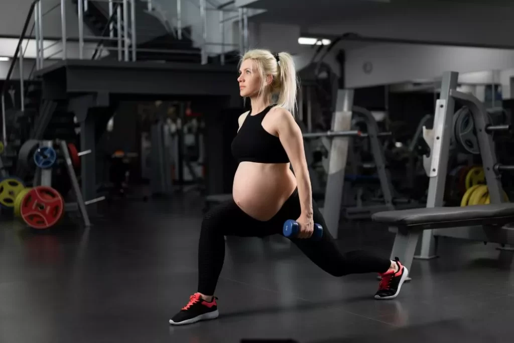 Lunges to Help Induce Labor Naturally