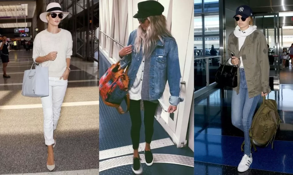 Hat & Glares Combination - Best Airport Outfits